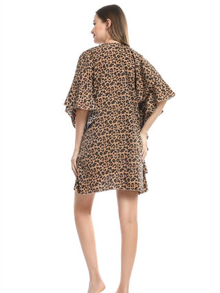 D&W Ruffle Front Kimono
