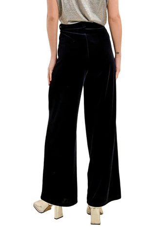 Molly Bracken Flowing Velvet Panne Pant