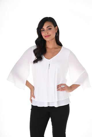 Frank Lyman Chiffon Top