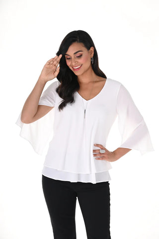 Frank Lyman Chiffon Top