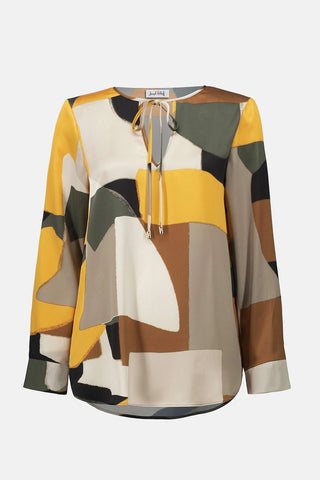 Joseph Ribkoff  Abstract Print Tunic