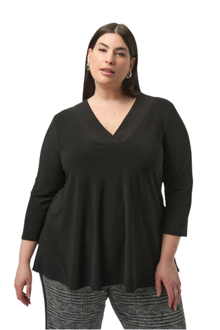 Joseph Ribkoff Silky Knit Flared Top