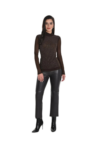 Frank Lyman Faux Leather Pant