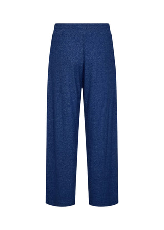 Blue pants on a white background