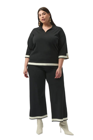 Joseph Ribkoff  Colour Block Culotte Pants