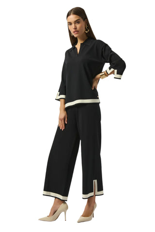 Joseph Ribkoff  Colour Block Culotte Pants