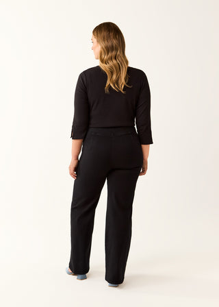 FDJ Pull on wide leg Beyond Denim Jean