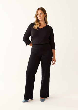 FDJ Pull on wide leg Beyond Denim Jean