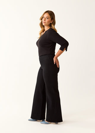 FDJ Pull on wide leg Beyond Denim Jean