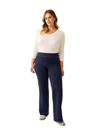 FDJ Pull on wide leg Beyond Denim Jean