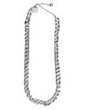 AOTA Silver Curb Chain Necklace - 300045