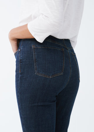 FDJ Suzanne Slim Straight Leg Jean - Basic