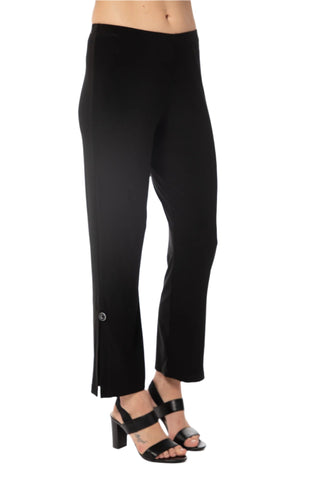 Bali Pull on pants with grommet slit - 8027