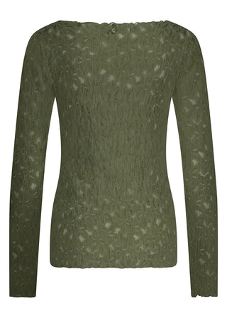 Tramontana Brushed Lace Top