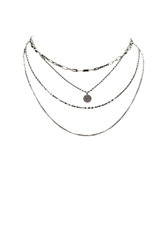 AquaLuxe Multi Chain Necklace