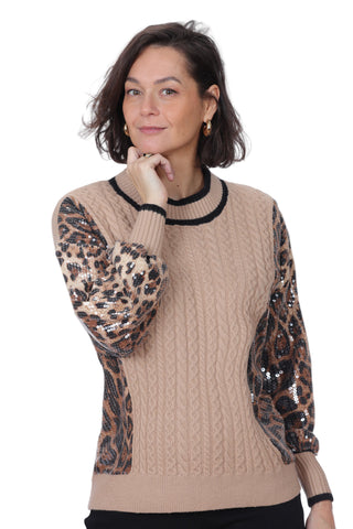 Ness Sequin Sweater