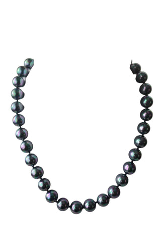 Opal & Tide Black Pearl Necklace