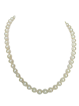 Opal & Tide Cream Mother Pearl Necklace