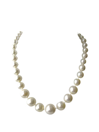 Opal & Tide Graduated Pearl Necklace