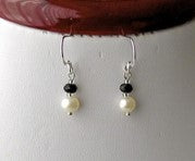 Opal & Tide Pearl & Black Crystal Earring
