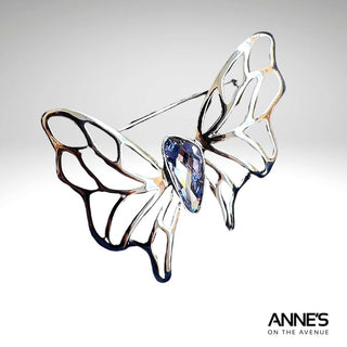 Butterfly Skeleton Brooch