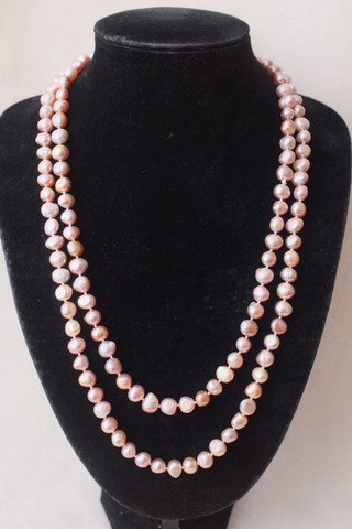 Light Pink fresh water necklace