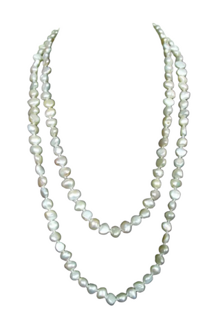 Off white fresh water necklace