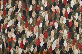 AquaLuxe Leaves Maple Green Kimono