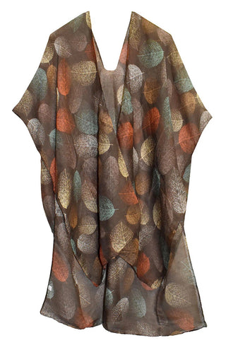 AquaLuxe Leaves Kimono