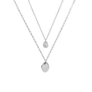 AquaLuxe Double Pendant Necklace