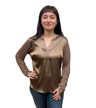 Point Zero Satin Blouse