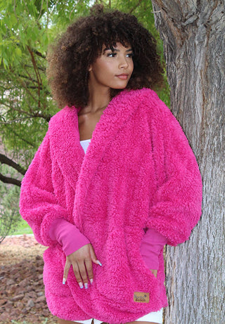 Nordic Beach CoverUp ~ Fuchsia Dreamn"