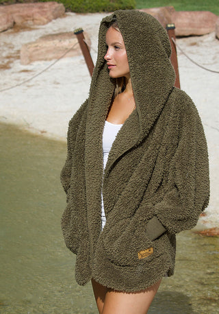 Nordic Beach CoverUp ~ Olive U