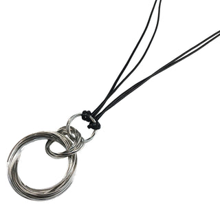Aqua Luxe Multi Ring Necklace