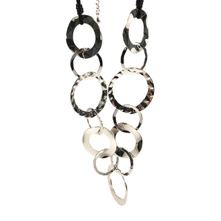 Aqua Luxe Leather Cord Necklace