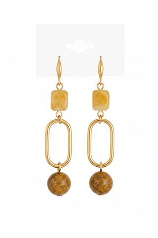 Merx Mixed Stone Earring