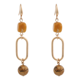 Merx Mixed Stone Earring