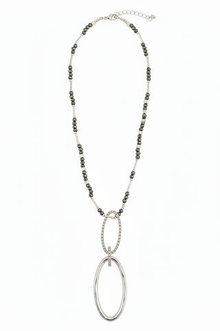 Merx Double Oval Necklace