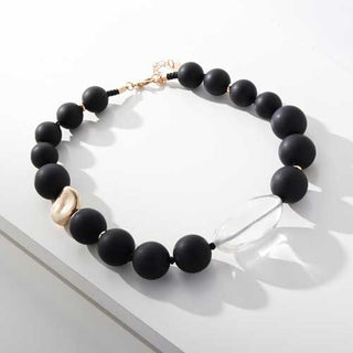 Merx Gold Nugget Statement Necklace