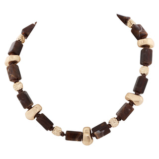 Merx Chunky Earth tone Necklace