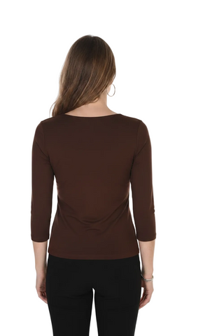 Frank Lyman Essential Jersey Scoop neck Top
