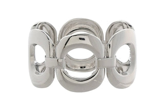Merx  Chunky Open-Work Chain Link Cuff Bracelet
