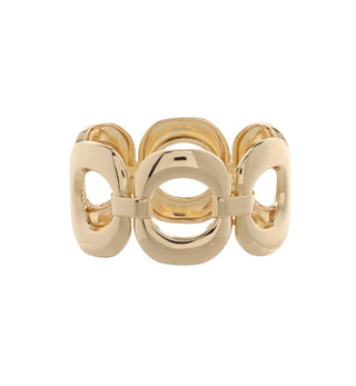 Merx  Chunky Open-Work Chain Link Cuff Bracelet
