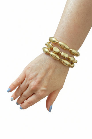 Merx Tri Strand Stretch Bracelet
