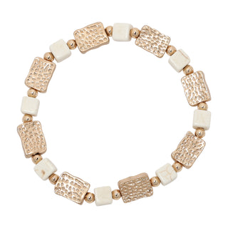 Merx Multi layer Mixed Media Bracelet