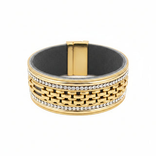 Merx Gold Chain link cuff Bracelet