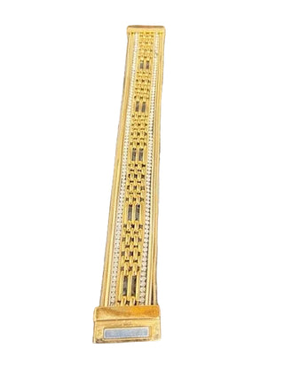 Merx Gold Chain link cuff Bracelet