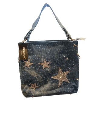 Manocchio Rhinestone Stars Handbag