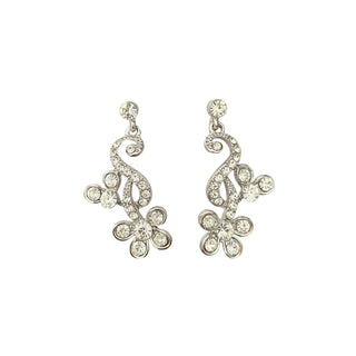 AOTA Botanical Rhinestone Earrings