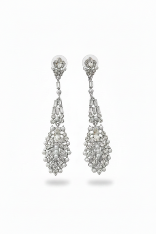 AOTA Pearl Rhinestone Earring